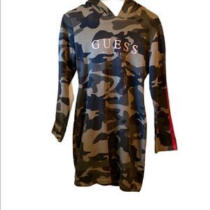 Guess Camo Sweatshirt dress